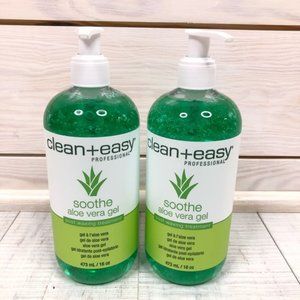 Aloe Vera Gel Soothe Clean+Easy Professional lot 2